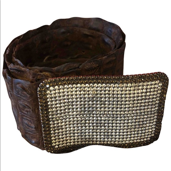 Ermanno Scervino Accessories - Ermanno Scervino Alligator belt